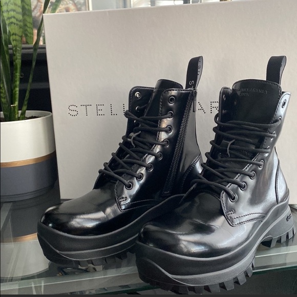 Stella McCartney Shoes - Stella McCartney Trace Combat Boot